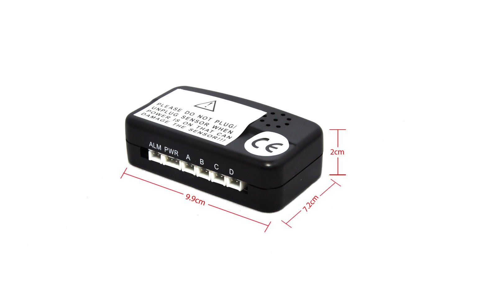 CISBO Parking Reversing Sensor Kit with 4 Sensors and Audio Buzzer SB336-4 Matt Black - Image 3