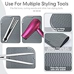 Heat-Resistant-Straightener-Pad-3-Pcs-86-x-62-Inch-Travel-Silicone-Heat-Resistant-Mat-Heat-Mat-for-Curling-Iron-Straightener-Holder-Flat-Iron-Mat-for-Hot-Hair-Dryer-Salon-Tools