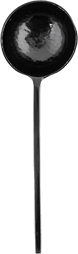 Vista 28 de Karma Gifts - Juego de 4 cucharas de degustación, cucharas de madera negra para cocinar, juego de 4, tamaño pequeño