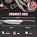 PAUDIN Chef Knife, 6 Inch Sharp Kitchen Knife, High Carbon Stainless Steel Utility Knives with Ergonomic Handle, Small Knifes for Home and Restaurant