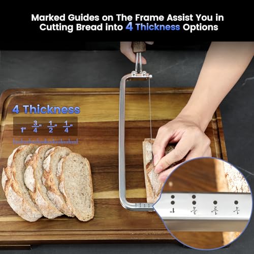 SYOKAMI 2026 Upgrade Bread Knife for Homemade Bread, World's 1st Bow-Design - image 3