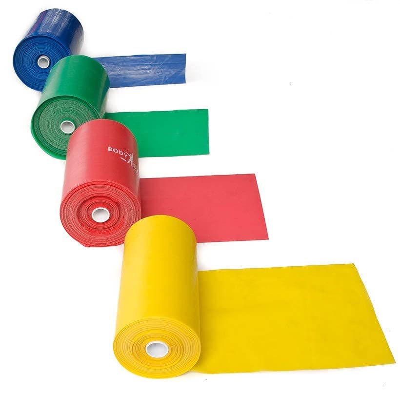 DITTMANN Body Band Fitnessband Gymanstik Expander Kraft 25m geel (licht
