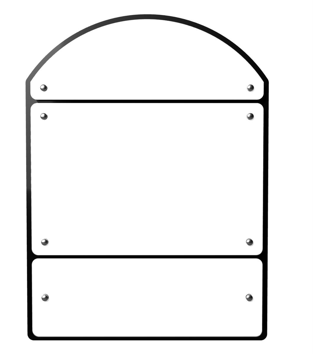 displays2go Wand montiert Büro Schild, Verzeichnis Zeichen für Restaurant oder Kirche, anpassbar, 47 x 63,5 cm (dsign3bkdr)