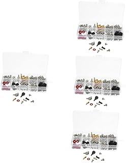 SOLUSTRE 4 Sets Computer Screw PC Case Stand Motherboard Screws Computer Screws Countersunk Bolts Countersunk Screws Computer Accessories Screw Assortment Flat Head Bolt Small Screws Fan