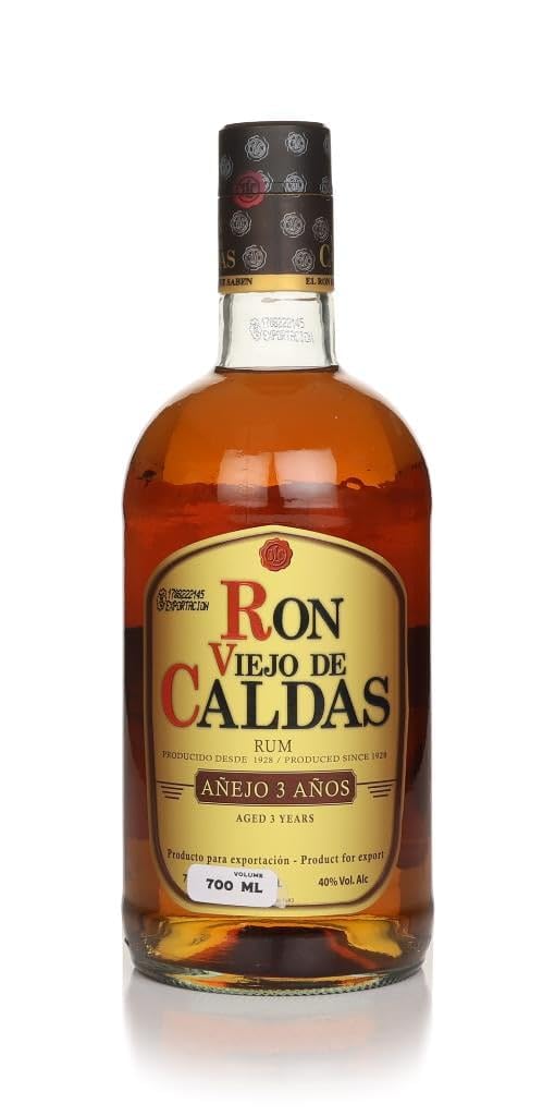 3 Year Old Rum - Experience the Richness of Colombia in a Glass | 40% ABV | 750ml | A Smooth Blend Of Oak and Vanilla