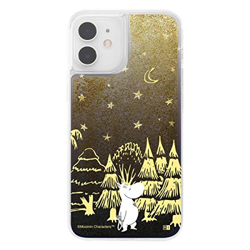 イングレム iPhone 12 mini //ラメ グリッターケース/ムーミン