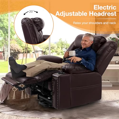 Kiertl Triple Motor Large Power Lift Recliner Chair For Elderly With Heat And Massage thumb #2