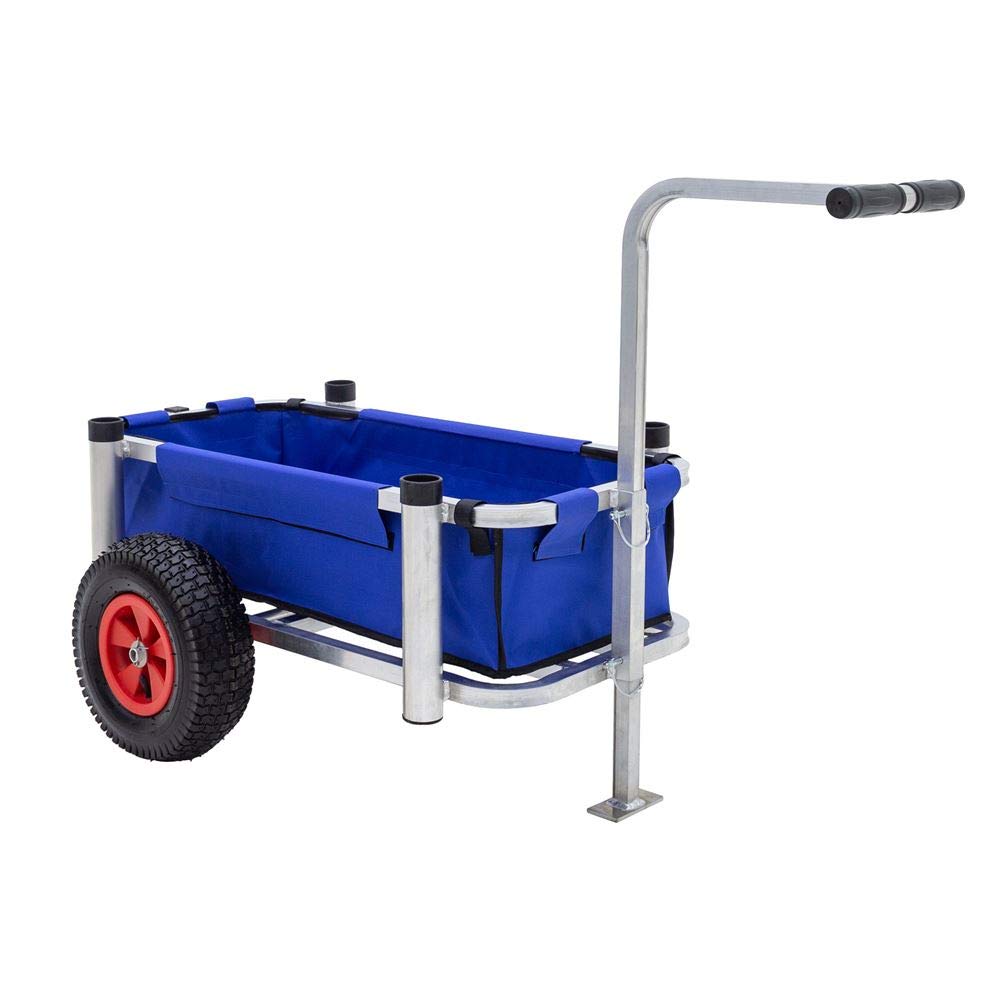 Fishing and Beach Cart with Rugged Wheels