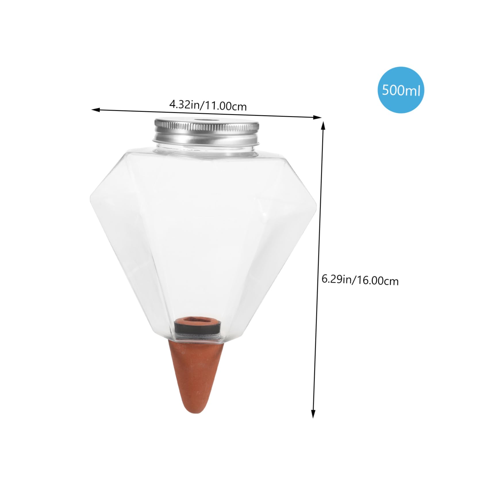 Garneck 2-Piece Self-Watering Plant Feeder for Indoor Large Plants Automatic Watering Bulb for Succulents