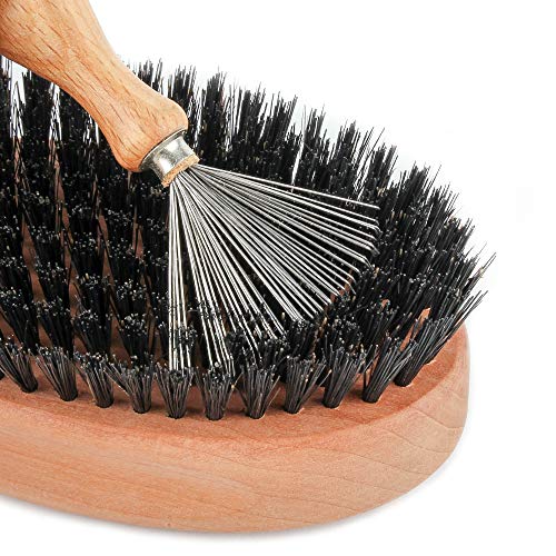Zeus Brush Cleaning Rake - Best Hair Removal Tool For Everyday Beard Brush Cleaning & Maintenance – Made In Germany #TOP3