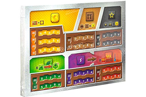 dV Giochi TERRAFORMING Mars - Plance Jugador de Doble Capa