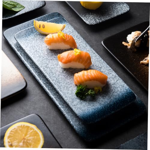 BESPORTBLE Plato estilo japonés para sushi reusable miniatura 6