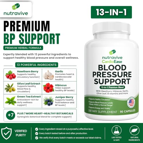 Nutravive 13-in-1 Heart Health Supplement