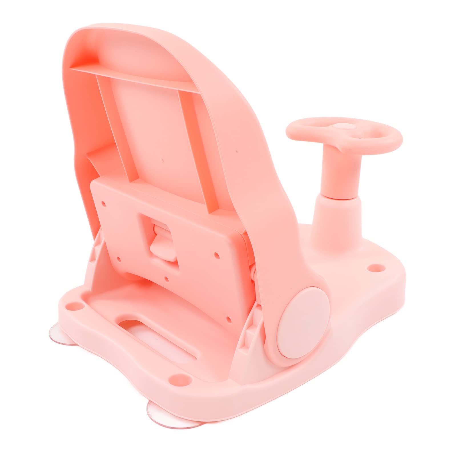 Badewannen-Baby-Badestuhl badewannensitz kleinkind Rutschfest Verstellbar, Sicherheit für Kleinkinder (Rosa) Baignoires