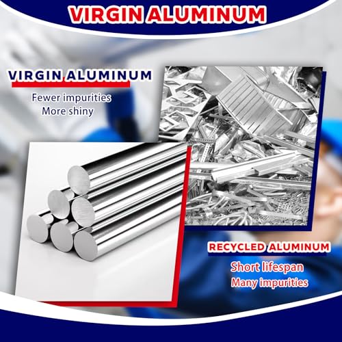 Image of Aluminum Foil Tape,6-Pack,2'' x 75 Feet,Silver Metal HVAC Tape,High Temperature Dryer Vent Insulation Tape for Ductwork,Air Ducts,Metal Repair,Heat Resistant