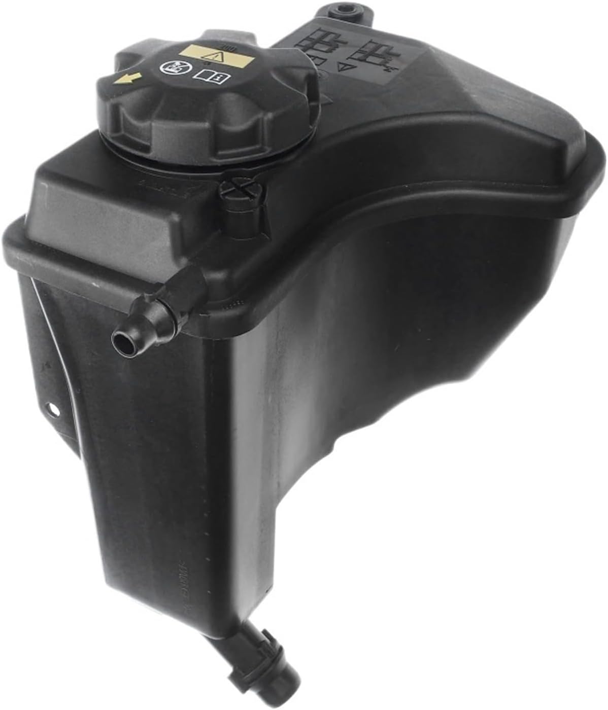 Car Engine Coolant Expansion Pot with Cover Compatible with BMW E81-E84 E88-E93 X1 2.0L 3.0L Diesel 2004-2015 17138570079 17117639021(17117639021-lid)