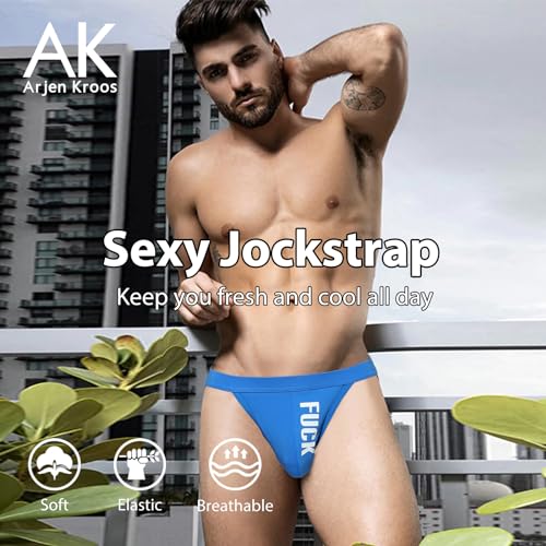Arjen Kroos Men's Jockstrap Athletic Supporter Sexy Jock Strap Cotton Underwear2