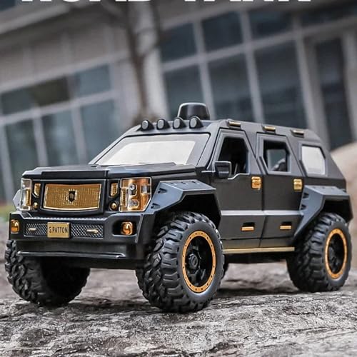 Image of 1:24 G-Patton Car Model, Diecast Pull Back Car Toy car, Doors Open, Light and Sound, Boys Toys Kids Adults Gifts【Colors as Per Stock】