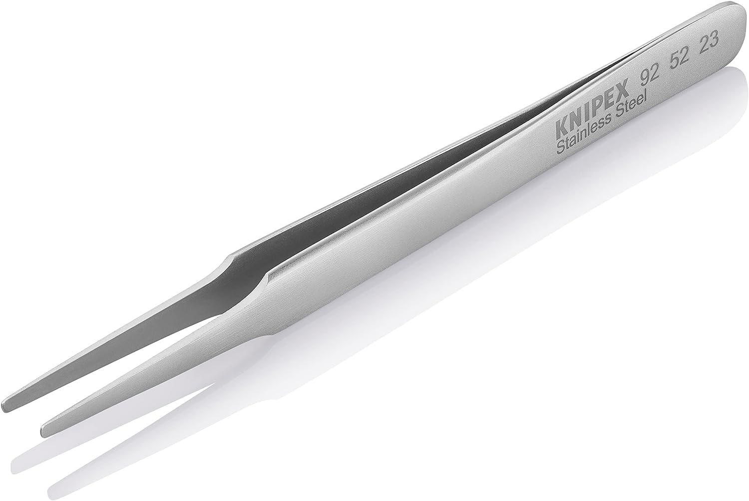 Knipex 92 52 23 Precision Tweezers - Round Tips 2mm, Chrome Nickel Steel For Fine Electronics & Hobby Work - View #8