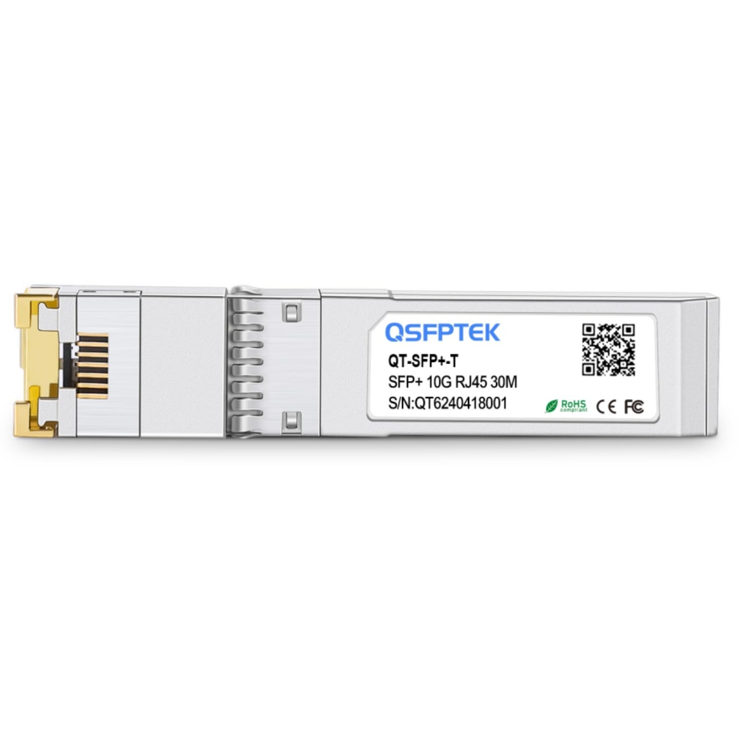 Sponsored Ad – Newest 10GBASE-T SFP+ RJ45 Transceiver up to 30 m, 10G SFP+ to RJ45 Module Copper Mini-GBIC with RTL8261N Chip for Cisco SFP-10G-T-S, Ubiquiti UF-RJ45-10G, D-Link, Supermicro Other Switches
