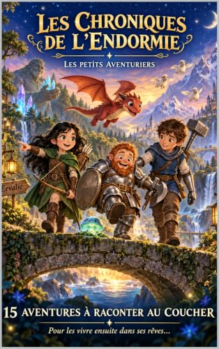 LES CHRONIQUES DE L'ENDORMIE - LES PETITS AVENTURIERS: 15 AVENTURES À RACONTER AU COUCHER Vol.1