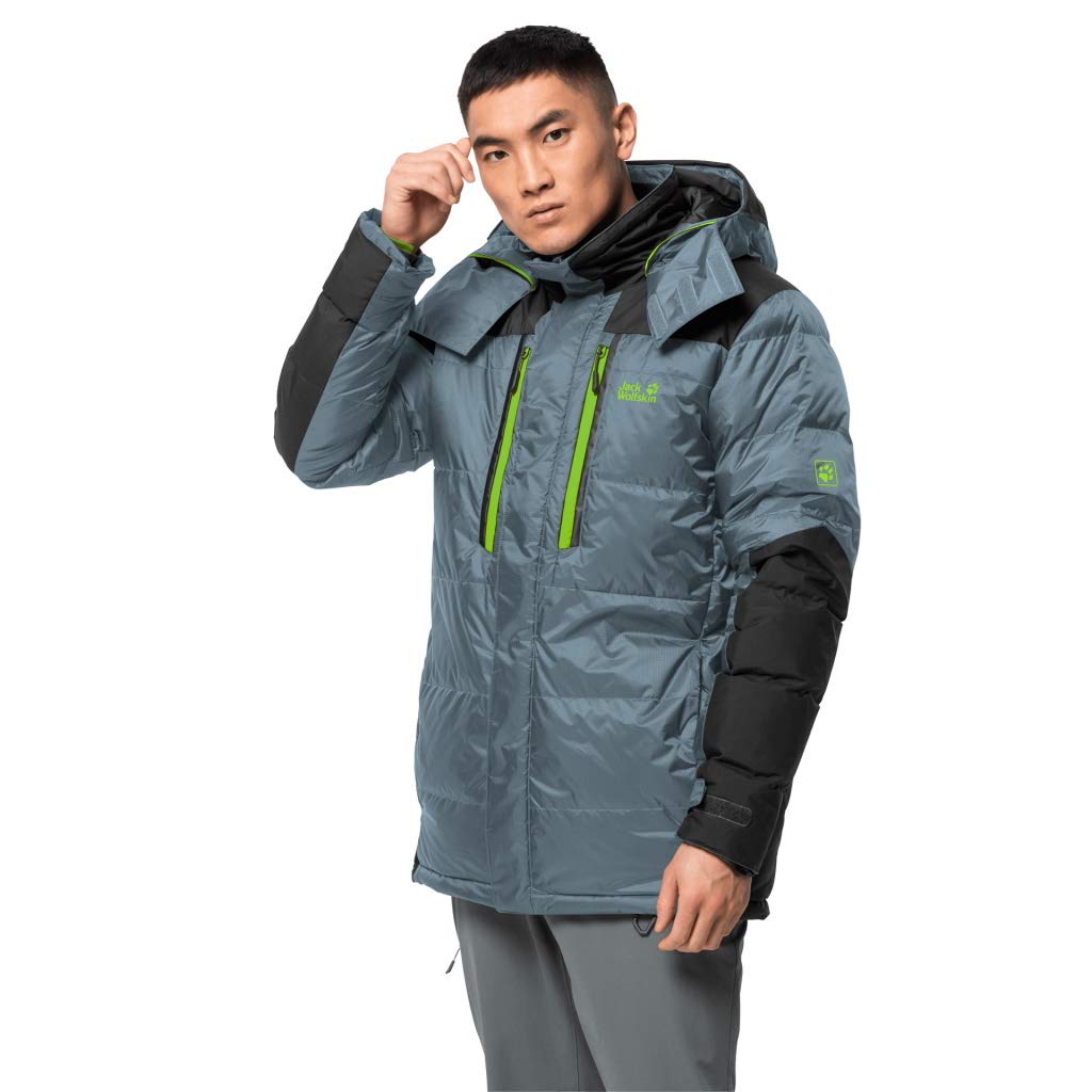 Jack Wolfskin The Cook Parka Men's Parka - Storm Grey, XX-Large