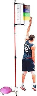 ROYUMI Light Weight Vertical Jump Trainer, Volleyball Spike Trainer Jump Scale, Stand-Alone Jump Training Equipment, Jump Height Physical Tester