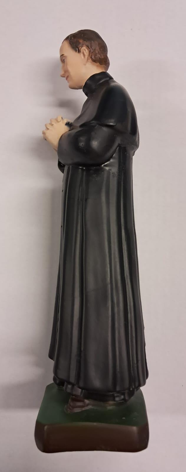 Generico ArteSacraCaravaggio Statua Statua di San Giovanni Bosco cm 30 (11,81 inches) in marmo resina decorata a mano di produzione artigianale italiana