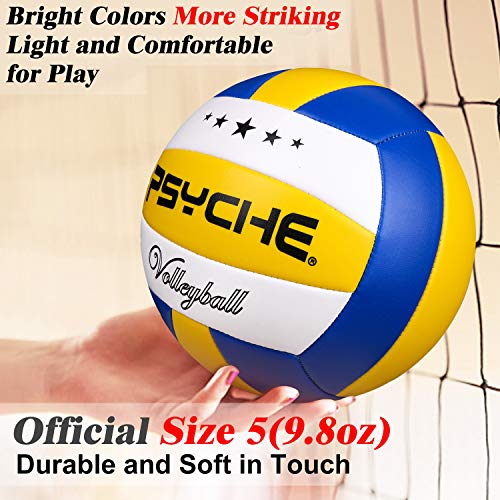 Image of Wisdom Leaves Beach Volleyball Soft Touch Volleyball Balls for Outdoor /Indoor Games Official Size 5