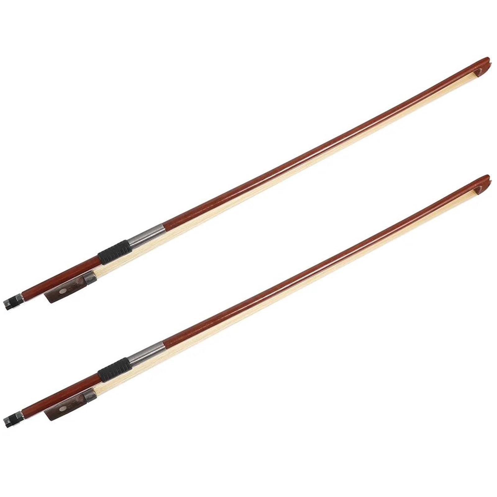 Geigenbogen 2Pcs Violine Bogen Ersatz Gut Für Anfänger Farbe Holz Hergestellt Teile Handgemachte