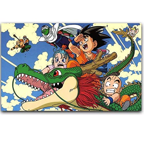 Amazon.com: Dragon Ball Poster Goku Classic Anime Silk Art Poster New ...