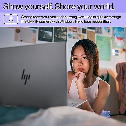 Image of HP Pavilion Plus 14 inch Laptop, WUXGA Display, AMD Ryzen 5 7540U, 16 GB RAM, 512 GB SSD, AMD Radeon 740M Graphics, Windows 11 Home, 14-ey0010nr (2023)