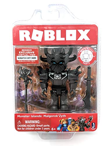 Roblox Monster Islands: Malgorok'Zyth Single Figure Core Pack with Exclusive Virtual Item Code