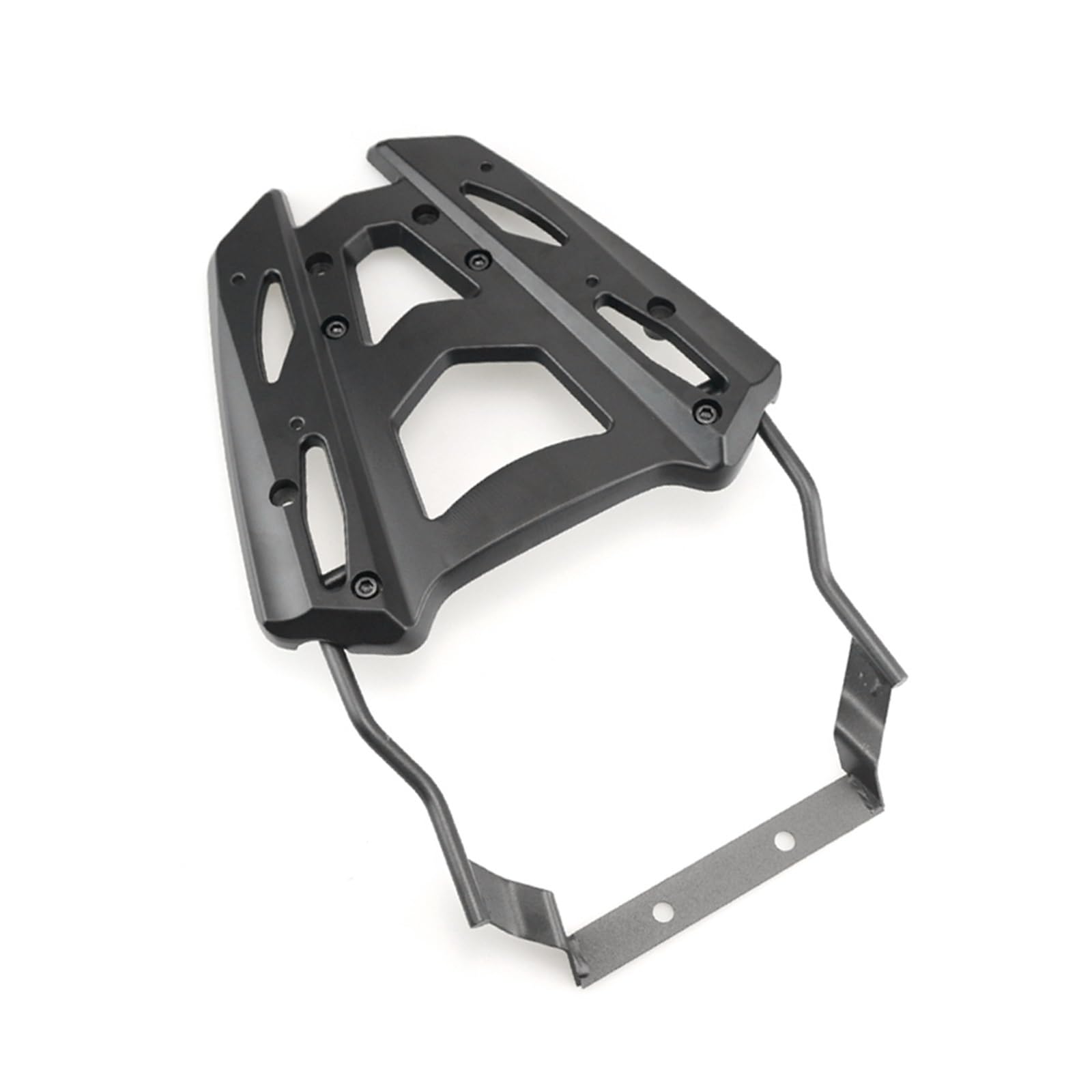 EYNLDS Motorcycle Black Luggage Carrier Rack Support Holder Saddlebag Cargo Shelf Bracket Kit For HYOSUNG GV125S GV 125 S GV 125S