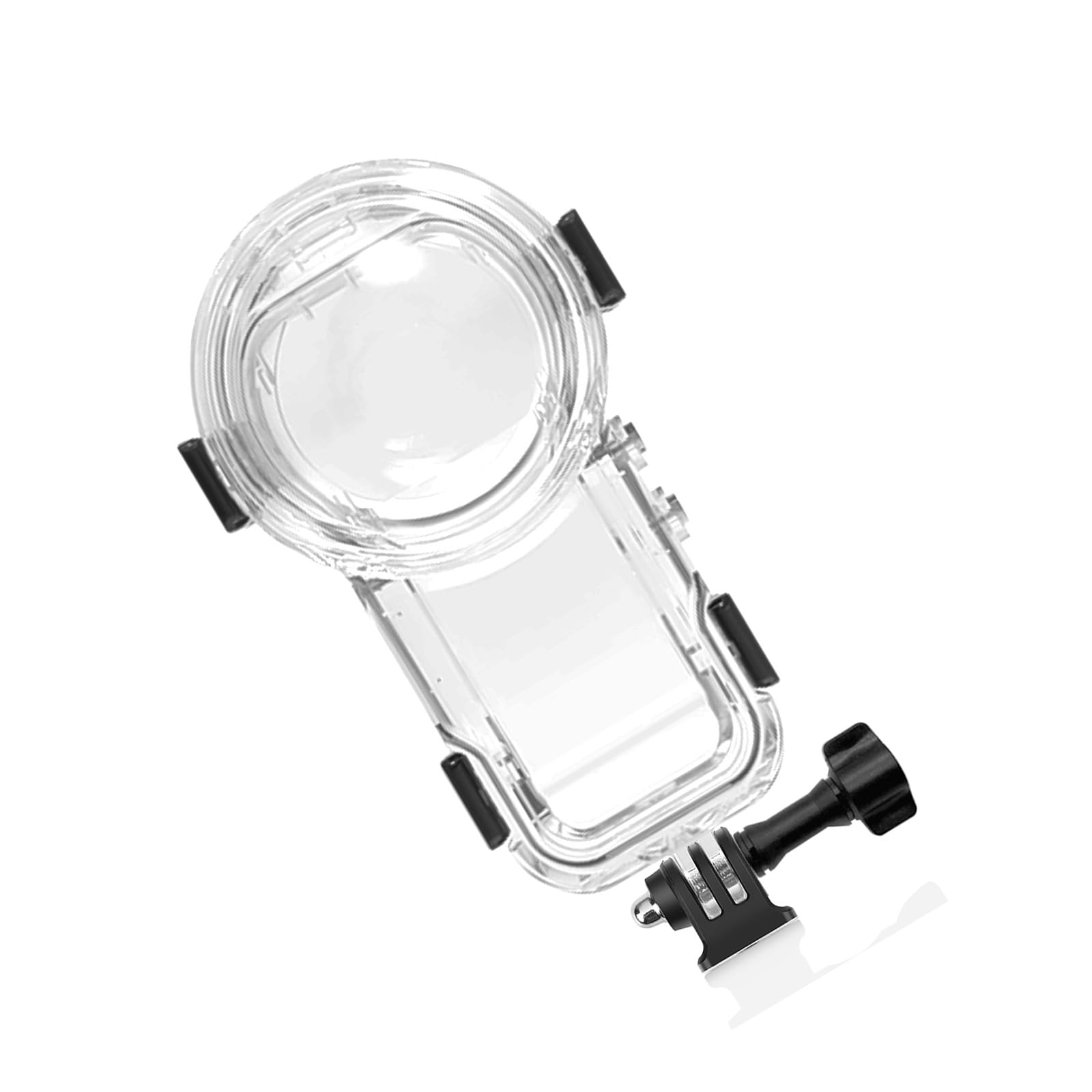 Coque de protection pour caméras de sport 360 degrés Profondeur 60 m Résistance complète Invisible Structure Dive Case
