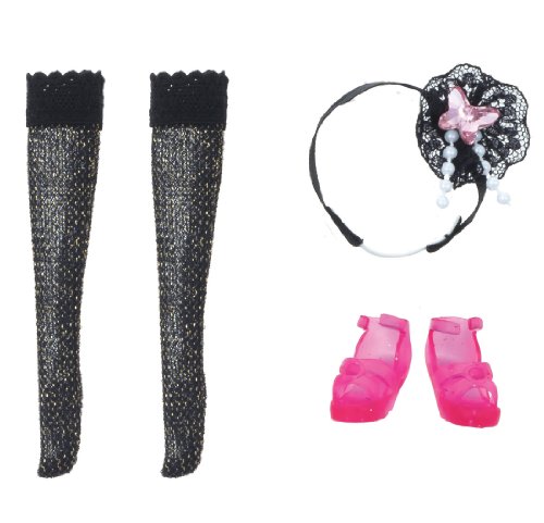 Rika-chan Harajuku Girls école reine rose avec corde diamant et robe style poupée