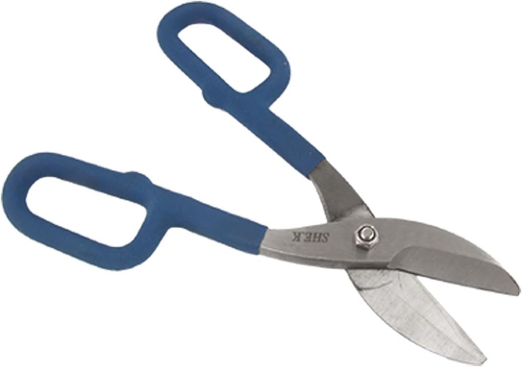 Aexit Persian Blue Hand Tools Handle 10" Length American Type Shears & Scissors Iron Scissors