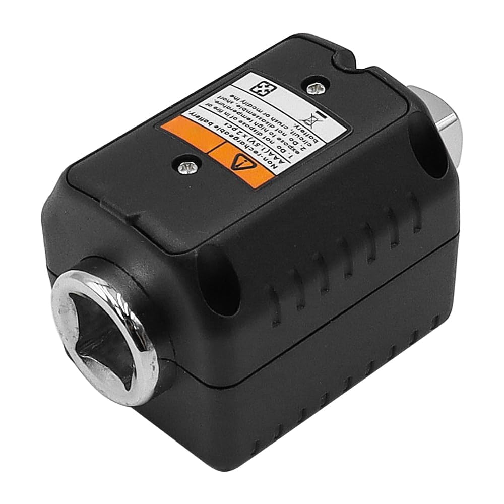 Namvo Digital Torque Wrench 1/2'' Heavy Duty Torque Wrench with 3/8'' and 1/4'' Adapter with LED Buzzer Alert - Image 4