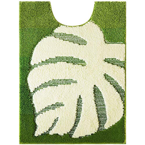 オカトー トイレマット 足元マット 80×60cm グリーン モンストルム