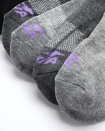 Image of Avia Womens Low Cut Socks - 6 /10 Pack Performance Stretch Cushioned Moisture Wicking Athletic No Show Socks for Women (4-12)