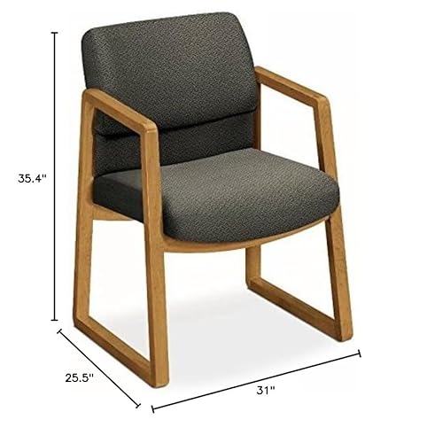 Hon 2400 Series Guest Chair, Gray Ab12 #TOP1