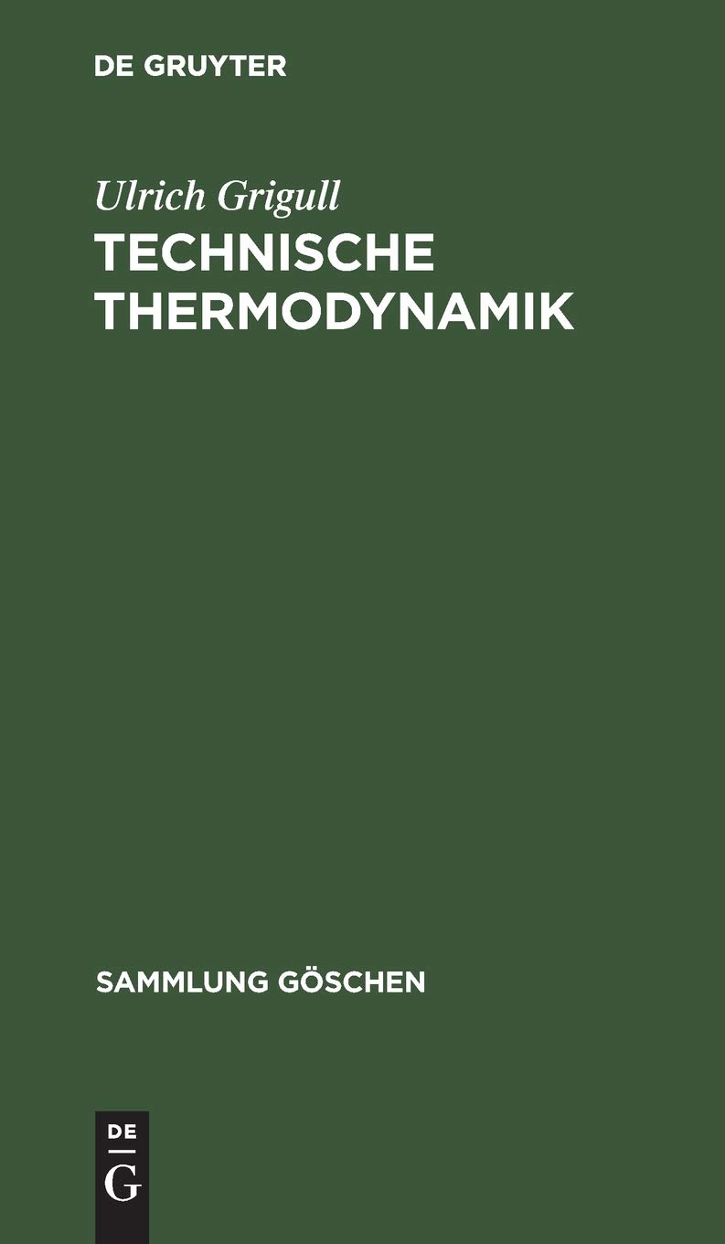 Technische Thermodynamik