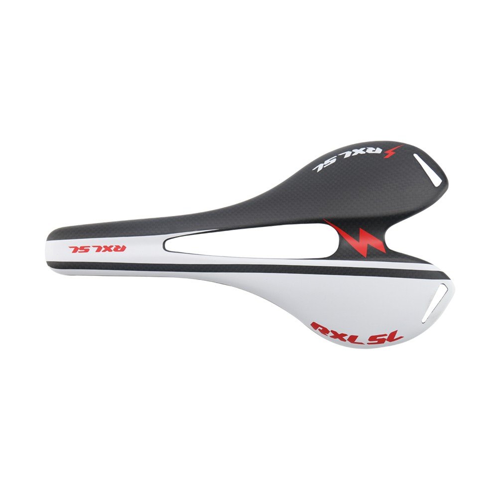 Selle de vélo entièrement en fibre de carbone, selle pour vélo