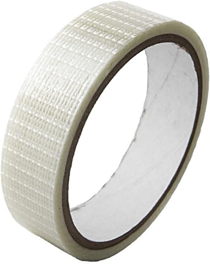 DSC Fiberglass Cricket Bat Tape | White | Weight: 60g, 10 Metre