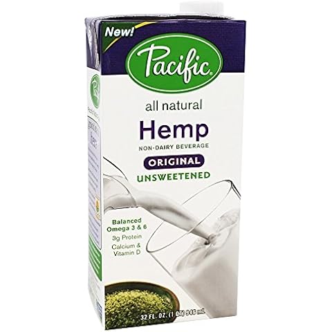 Pacific Natural Foods Hemp Original - Unsweetened - Case of 12 - 32 Fl oz. Cover