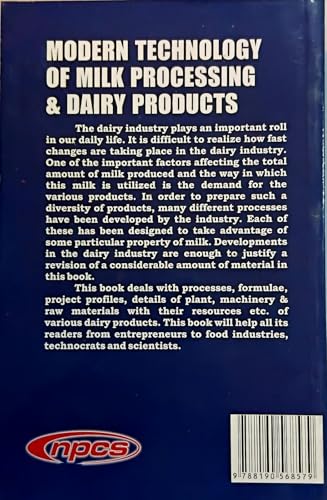 Image of MODERN TECHNOLOGY OF MILK PROCESSING & DAIRY PRODUCTS (4TH EDITION)
