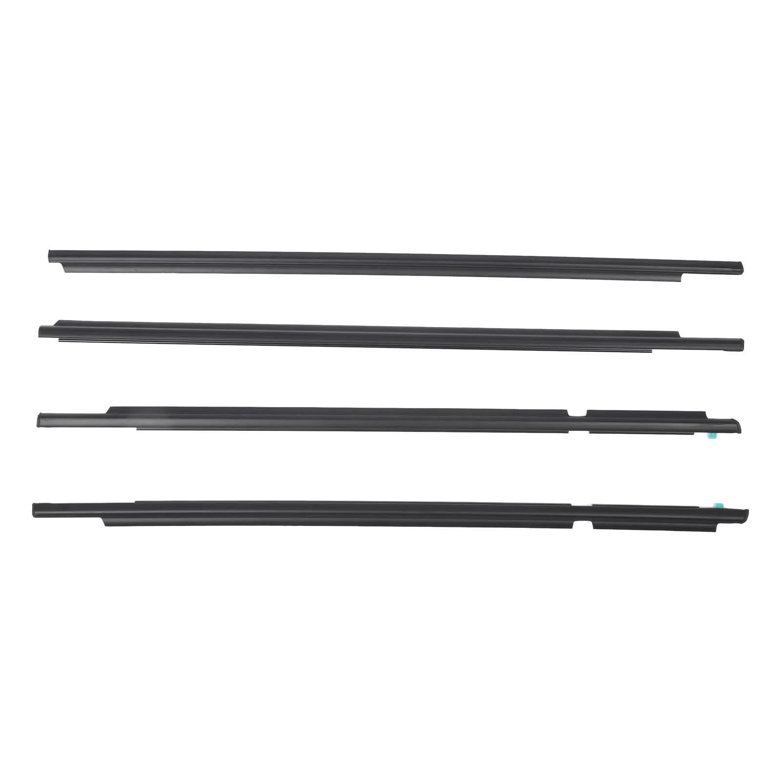 Snwdbh One Color 4Pcs Car Window Sealant Strip For Toyota For Land For Cruiser For Prado 120 Series Weatherstrip Belt Molding Trim Replacement Exterior Belt