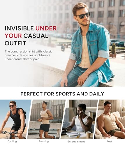 Ropa interior reductora hombre Junlan faja reductora chaleco compresión elástica con cremallera 3