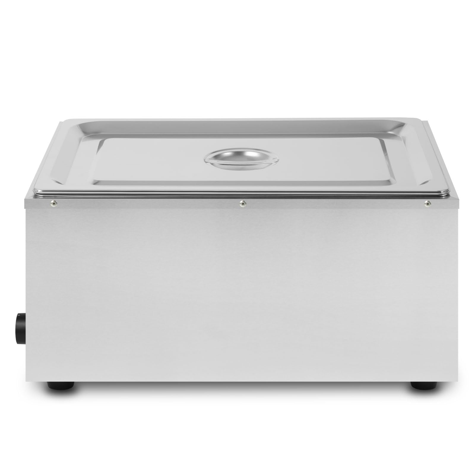 VERTES Serbatoio termico a buffet, per alimenti, elettrico, 1000 W, in acciaio inox (incl. 1 contenitore da 1/1 GN con coperchio per 20,5 l, Bain Marie, temperatura continua 0-85 °C)