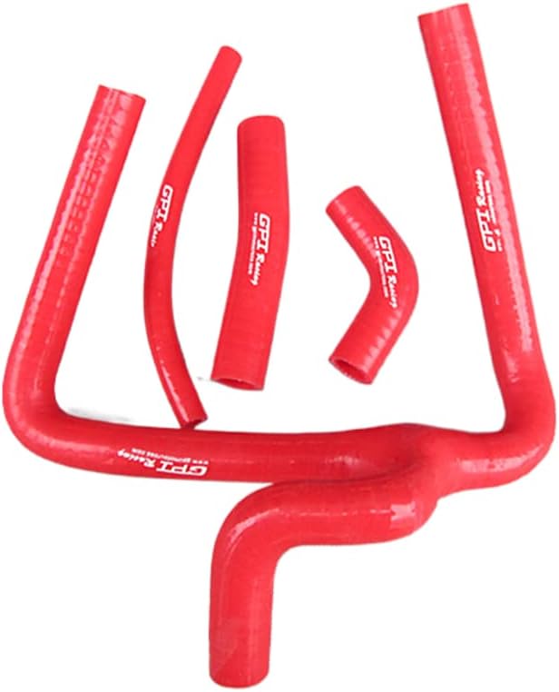 Silicone Radiator Y Hose for 2002-2008 Honda CR250R CR250 2003 2004 2005 2006 2007 (Black)